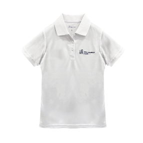 Women's White Polo 